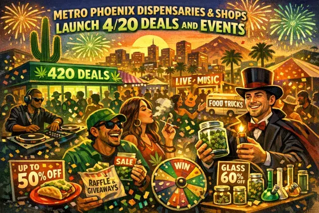Metro Phoenix Dispensaries and Shops Launch Major 4/20 Deals and Events