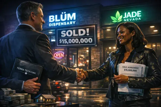 Terra Tech Sells High-Performing Reno Dispensary for $15 Million