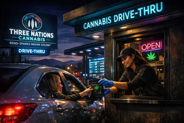 Reno-Sparks Indian Colony Launches Drive-Through Cannabis Dispensaries in South Reno and Verdi