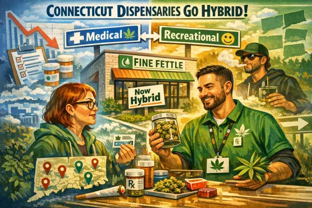 Fine Fettle Converts All Connecticut Dispensaries to Hybrid Medical-Recreational Model