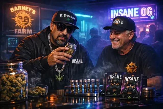 Barney's Farm Partners with B-Real to Launch Insane OG Seeds at Mary Jane Berlin